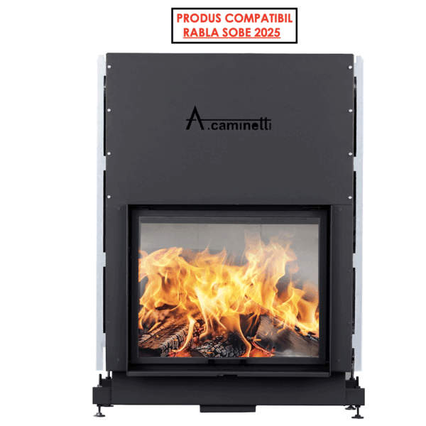 A-CAMINETTI - FLAT 75X50 - Focar șemineu