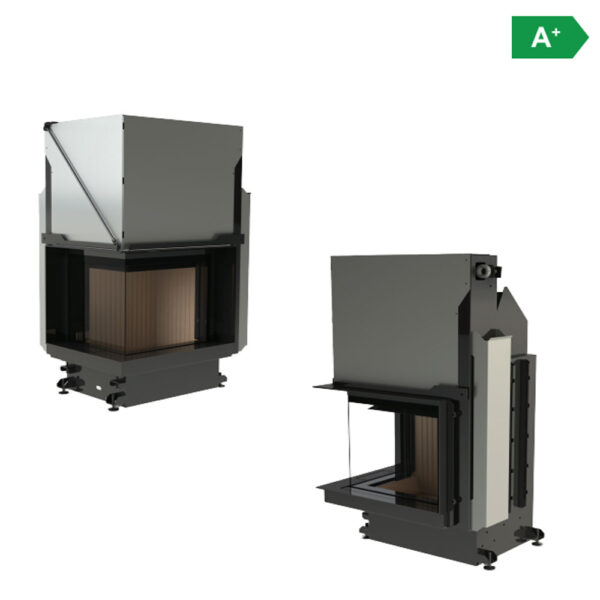 A-CAMINETTI - QUATTRO 50 R/L PREMIUM - Focar șemineu - imagine 15