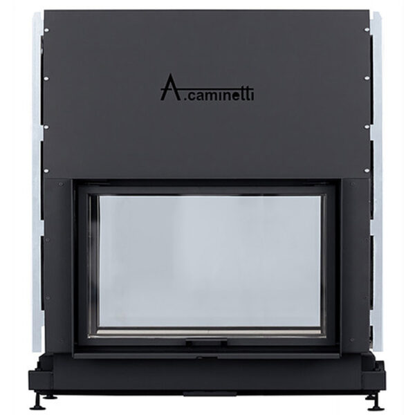 A-CAMINETTI - FLAT W 90 X 60 - Focar șemineu